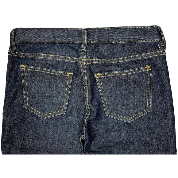 Gap 1969 Y2K Low-Rise Jeans Women's 4R Straight Dark Wash Stretch Denim Grunge - Picture 8 of 9